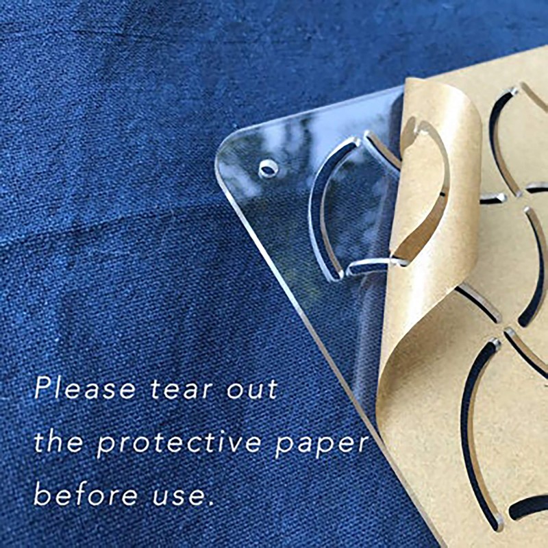 Acrylic Sashiko Stencil Sashiko embroidery pattern Quilt stitch mold -