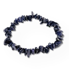 High Quality Blue Tourmaline Bracelet | Natural Stone with Rock Crystal Stone Chakra | Gemstones and Healing Stones | Minerals for Men and Women