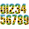 MONOGRAM Classic Signs Wheelie Bin Number Sunflower 0