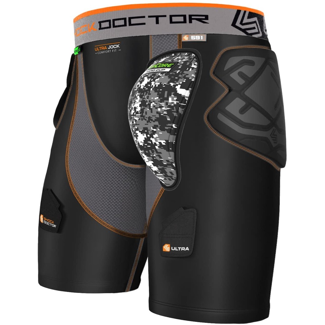 Shock DOctor Ultra ShockSkin Hockey Short With Aircore Hard Cup
