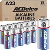 ACDelco 12-Count A23 Batteries, 12V Maximum Power Super Alkaline Battery