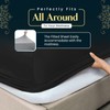 Sunshine Comforts Microfiber 4FT Fitted Sheets Breathable, Anti Wrinkle 26cm