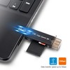 JJC USB 3.0 SD Card Reader, 3IN1 USB C/USB 3.0/USB