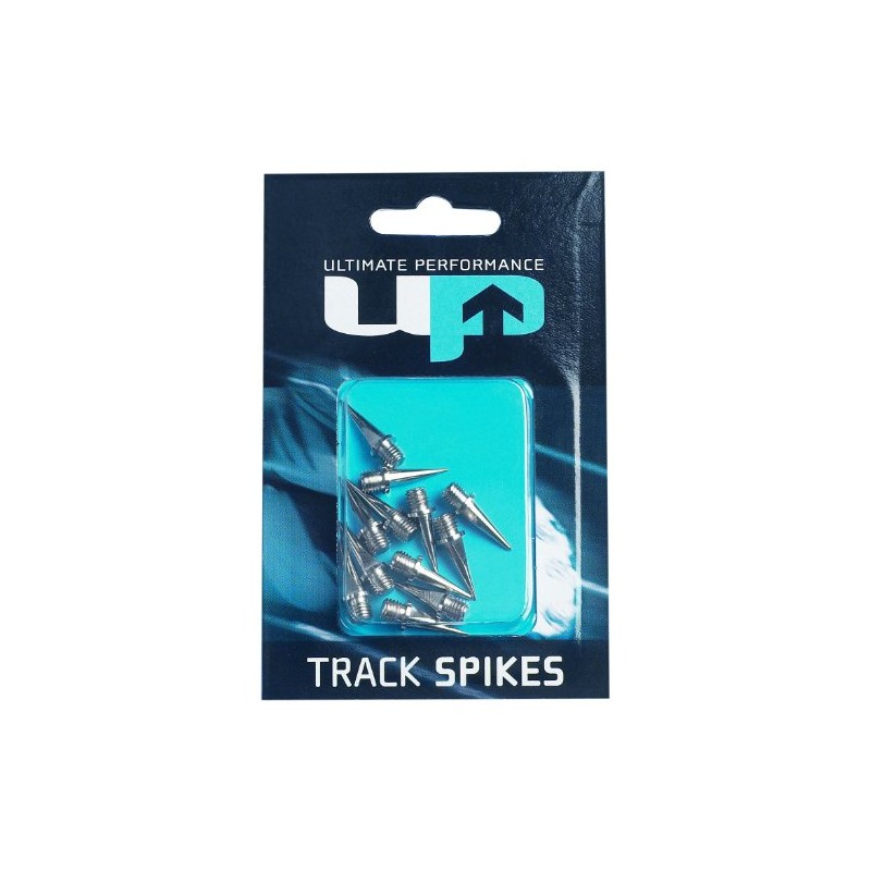 Ultimate Performance Men's 9mm Track Spikes, Silver, UK