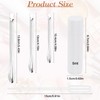 Plastic Lipstick Tubes, 65 Pieces, 5 ml, Empty Lip Balm