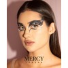 MERCY LONDON Black Swan Face Jewels Ballet Costume Accessories Face