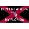 Don't New York My Florida Bumper Sticker