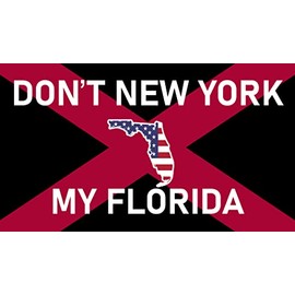 Don't New York My Florida Bumper Sticker
