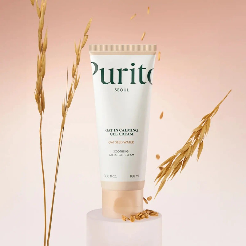 Crema Gel Avena Purito 100ml Piel Sensible Hidratante Sensible Día/noche