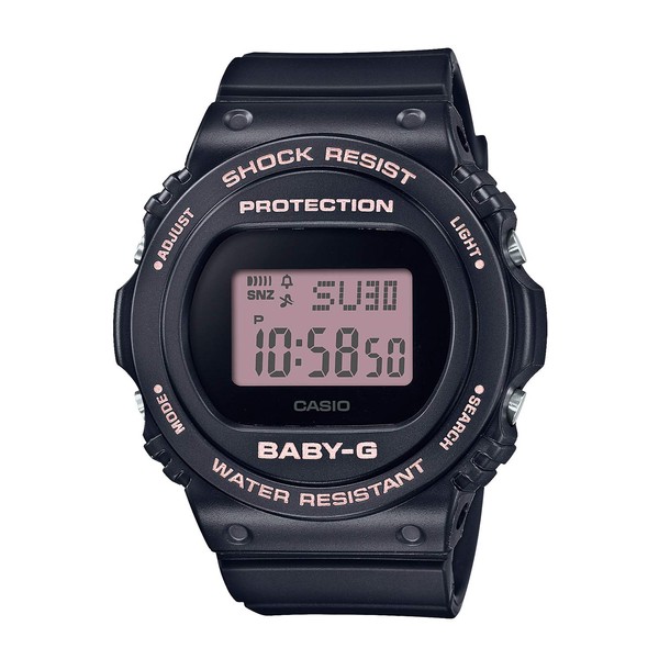 Casio Baby G BASIC (BGD-570 Series) Watch, multicolor (black / pink)