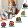 iJiZuo 2 Pack Tea Infuser for Loose Tea, Stainless Steel