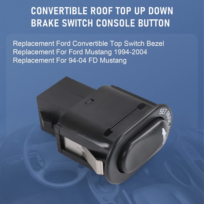LDMINDA F4ZZ15668B Convertible Top Switch F4ZZ-15668-B Replacement for Ford FD