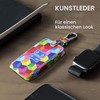 kwmobile Car Key Case Compatible with Renault 4-Button Smartkey Car