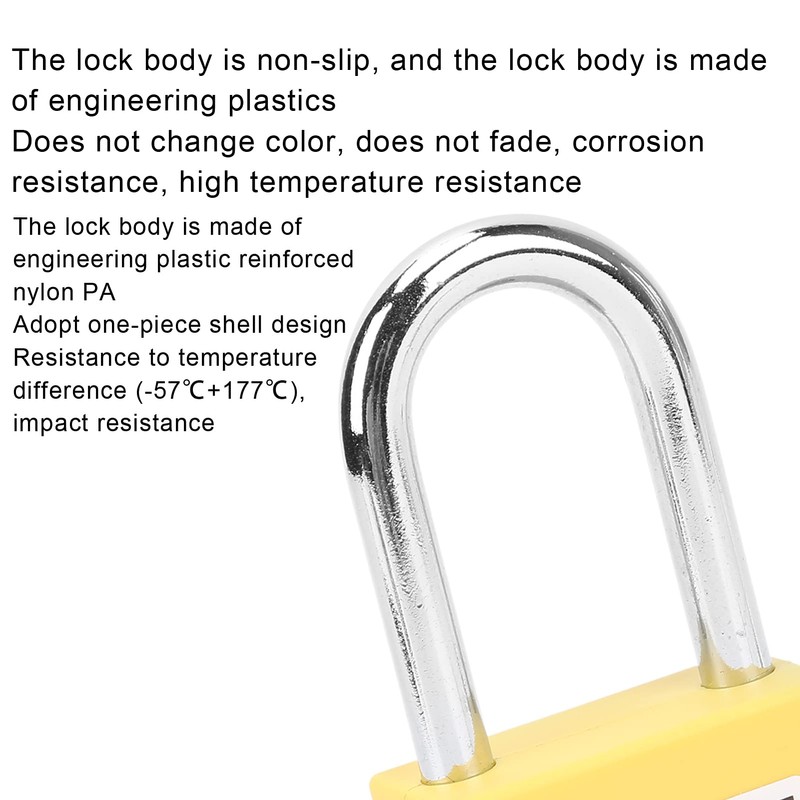 Cyrank 5 Lockout Tagout Locks, Loto Safety Padlocks Lockout Locks