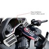 2Pcs Motorcycle Front Speaker Grille Accent Cover Trim Replacement for