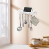 Operitacx Medal Hanger Display, Wall-Mounted Trophy Shelf with Hooks Medal
