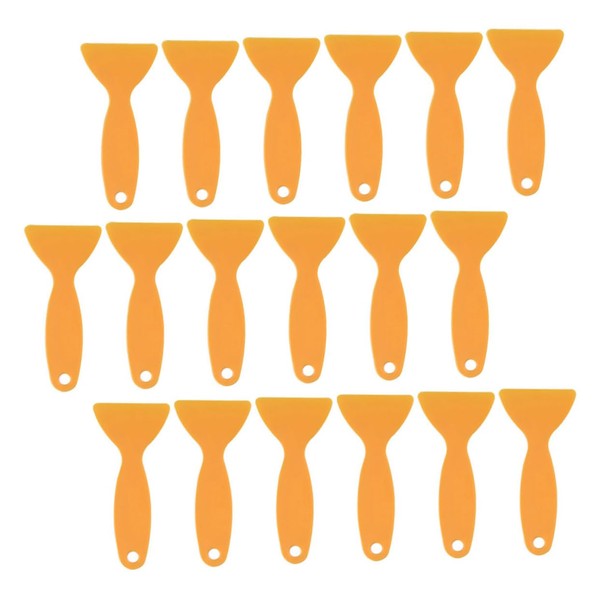 Operitacx 22pcs DIY Glue Spreaders Handheld Glue Smear Polycarbonate for