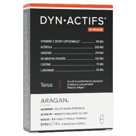 Aragan Synactifs DynActifs 30 Capsules