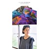 Charm Stretch Tie Dye Scarf, Hair Band, Viscose, Large Size,