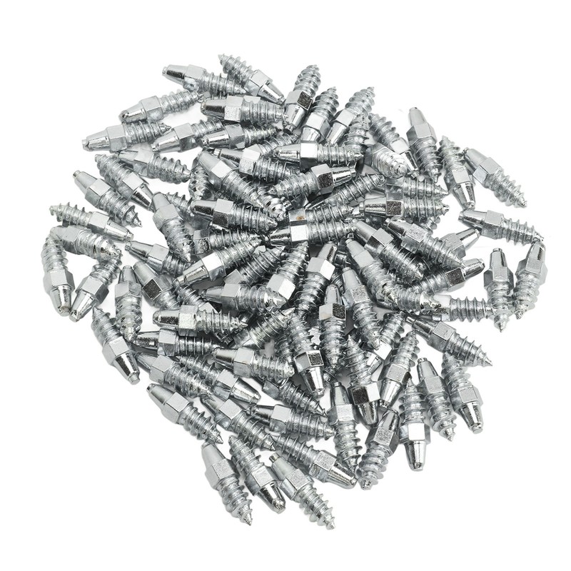100PCS Tire Spikes Carbide Alloy 21mm Prevent Slip Wheel Tyre