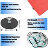 NVAAV 4PCS Heavy Duty Magnet for Wire Loop Flags, Mesh