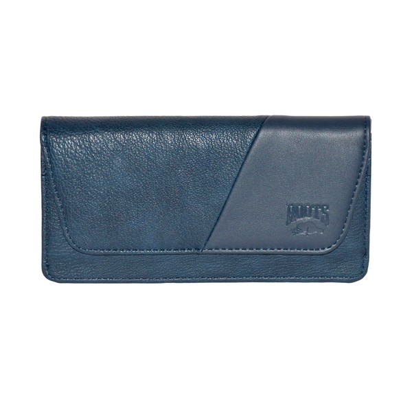 Roots Ladies Clutch Slim Wallet with Snap Closure, Womens Bifold
