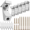 Abizarch 30Pcs Squeaky Floor Repair Kit Aluminum Alloy Eliminate Floor