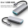 6 In-1 Multifunctional HD Docking Station Type C to HDMI