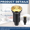 Relaxweex Garbage Disposal Air Switch Kit Dual Outlet Sink Top