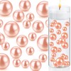 Bijbeads 150 PCS Pearl Beads, 20/14/10mm Floating Pearls for Vases