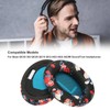 Headphone Ear Pads Soft Protein Leather Memory Foam Replacement Print