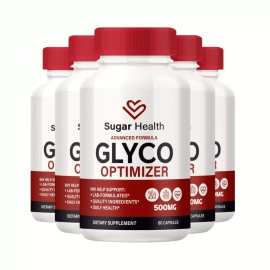 Sugar Health 5-Pack Sugar Health Glyco Optimizer Supports Blood Pressure & Health (300 Caps)