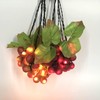 keeda Solar String Lights with Vines, Waterproof 80 LED Grape