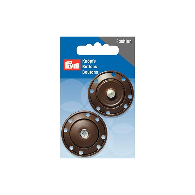 Prym Snap Fasteners, Brown, 35 mm, Braun, 1 Stück