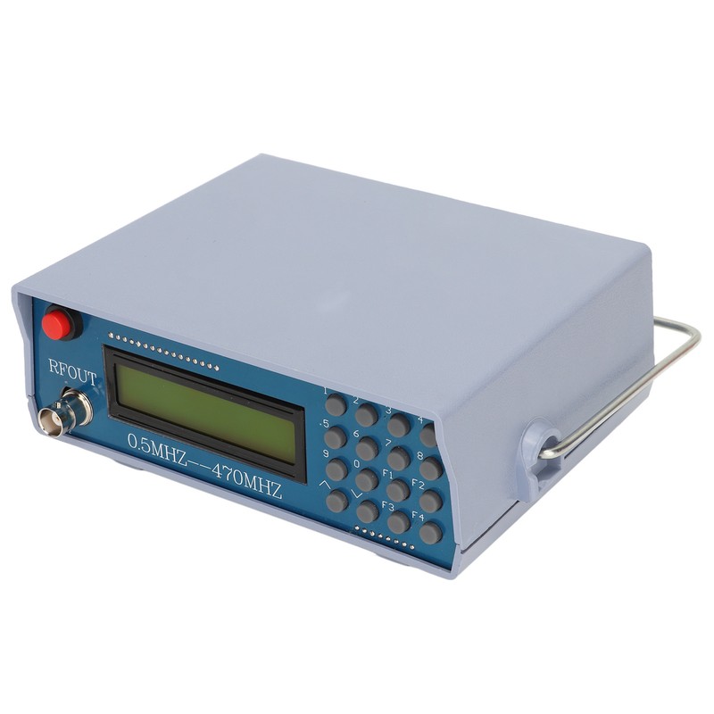 FM Radio Intercom Signal Generator 0.5M‑470MHz Frequency Meter Tester Signal