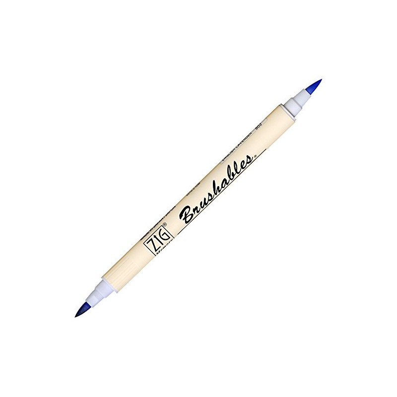 Zig Brushable Colour Graduation Twin Brush Tip Marker Pen 803
