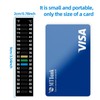 3PCS Aquarium Thermometer Strip 61-122℉(15-50°C), Easy-to-Read Fish Tank Thermometer Stick