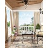 ALLZONE Heavy Duty Tension Curtain Rod, 66-120 In, Curtain Rods