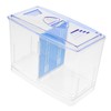 WOONEKY Fish Tank Isolation Box Aquarium Fish Breeding Box Oxygen