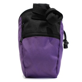 Psychi OG Chalk Bag with Storage Pocket and Waist Starp For Rock Climbing Bouldering (Purple)