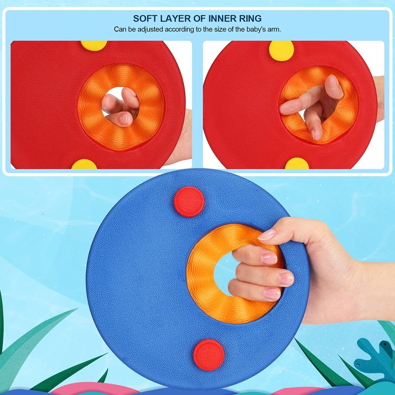 SKYSPER Arm Bands Swimming Float Discs Kids Foam Armband Pool