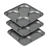Tiawudi Muffin Top Pan, 4-Cup Hamburger Bun Pan, Large Whoopie