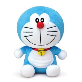 Sekiguchi Doraemon Plush Toy M 695393 Size (H x W x D): Approx. 9.4 x 7.1 x 6.3 inches (24 x 18 x 16 cm)