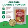 Jiva Organic Licorice Root Powder 7 Ounce - Glycyrrhiza glabra