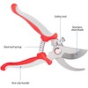 Pruning Shears Garden Scissors Patch Ergonomic Grip Lightweight Hand Secateurs