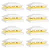 VOLISUN Solar Post Cap Light Outdoor,Solar Fence - Post Lights
