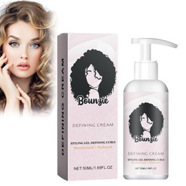 Curl Defining Cream, Haar Volumizing Gel Curly Hair Cream, Curl Enhancer Haarlocker Enhancer, Curly Hair Care Elastin, Haar Elastin für den Haushalt für lockiges Haar für Friseure