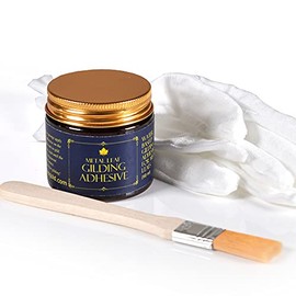 Gilding Adhesive 60ml with Bonus Brush and Cotton Gilding Gloves