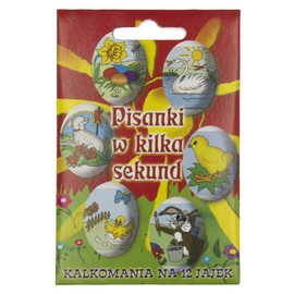 48 Easter Eggs Shrink Wraps Sleeve Decoration (Funny)