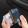 Vancle Slim RFID Wallets for Men Women, Minimalist Thin Front